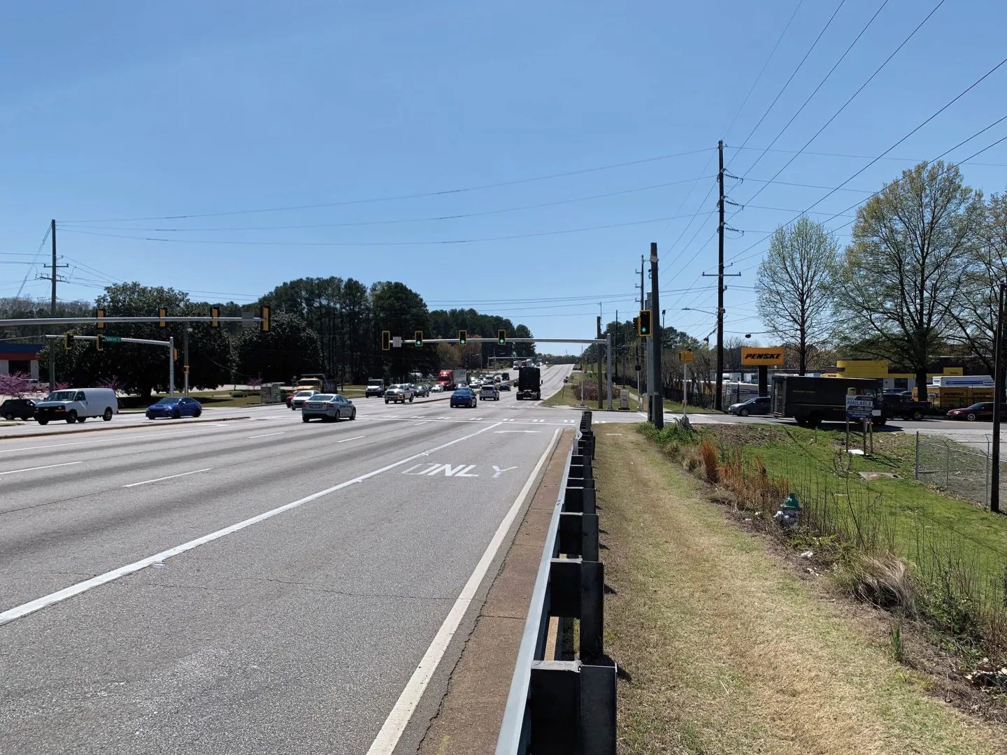 Patton drive before photo