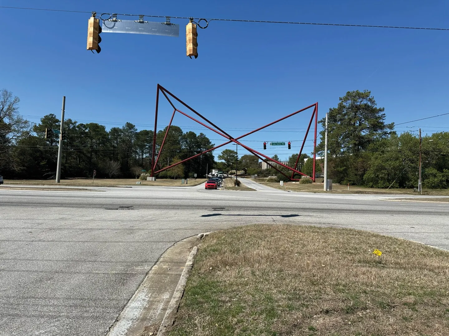 Southwest parkway before photo